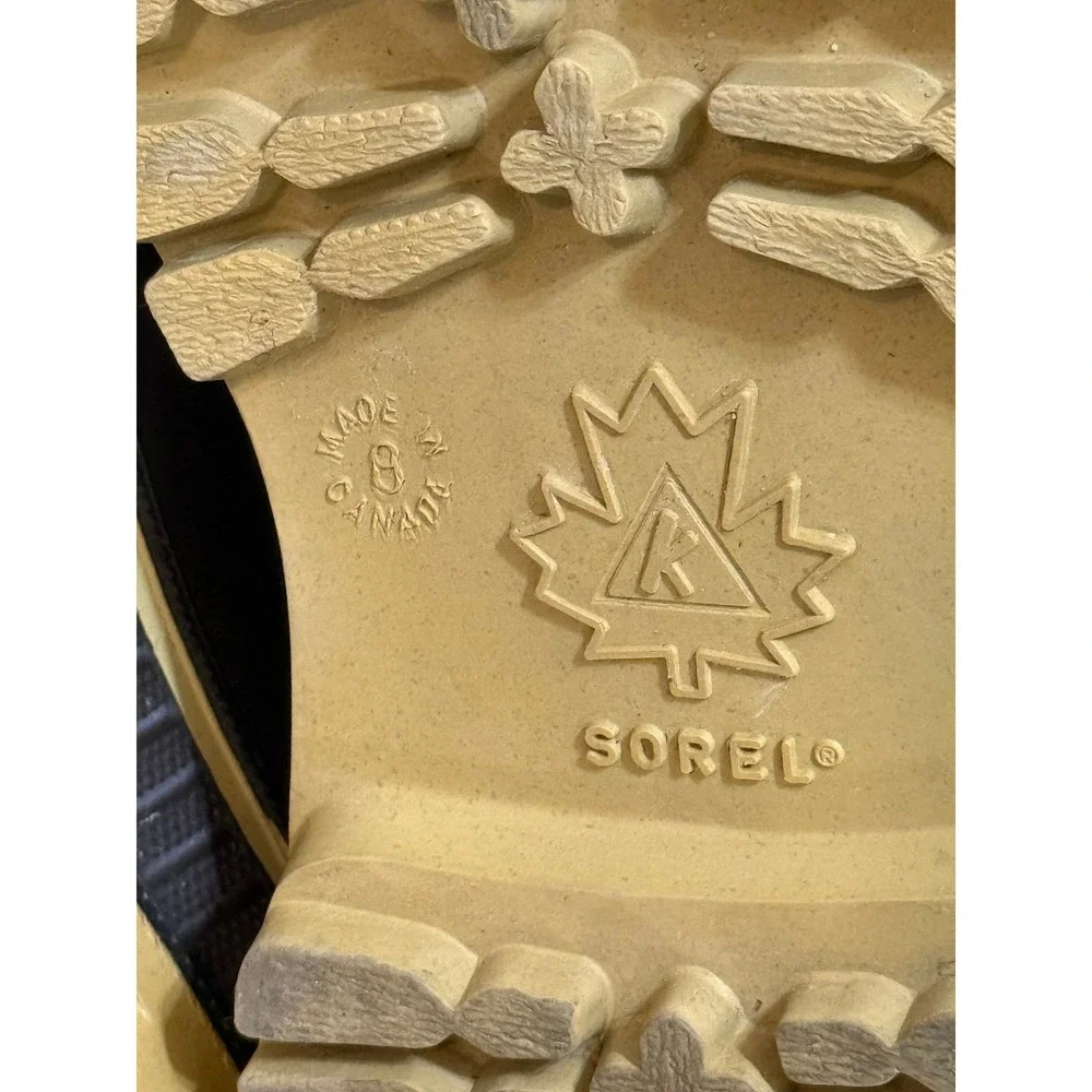 Sorel Men Boots‎ 8 Tan Frontier Duck Leather Waterproof Insulated Winter Canada